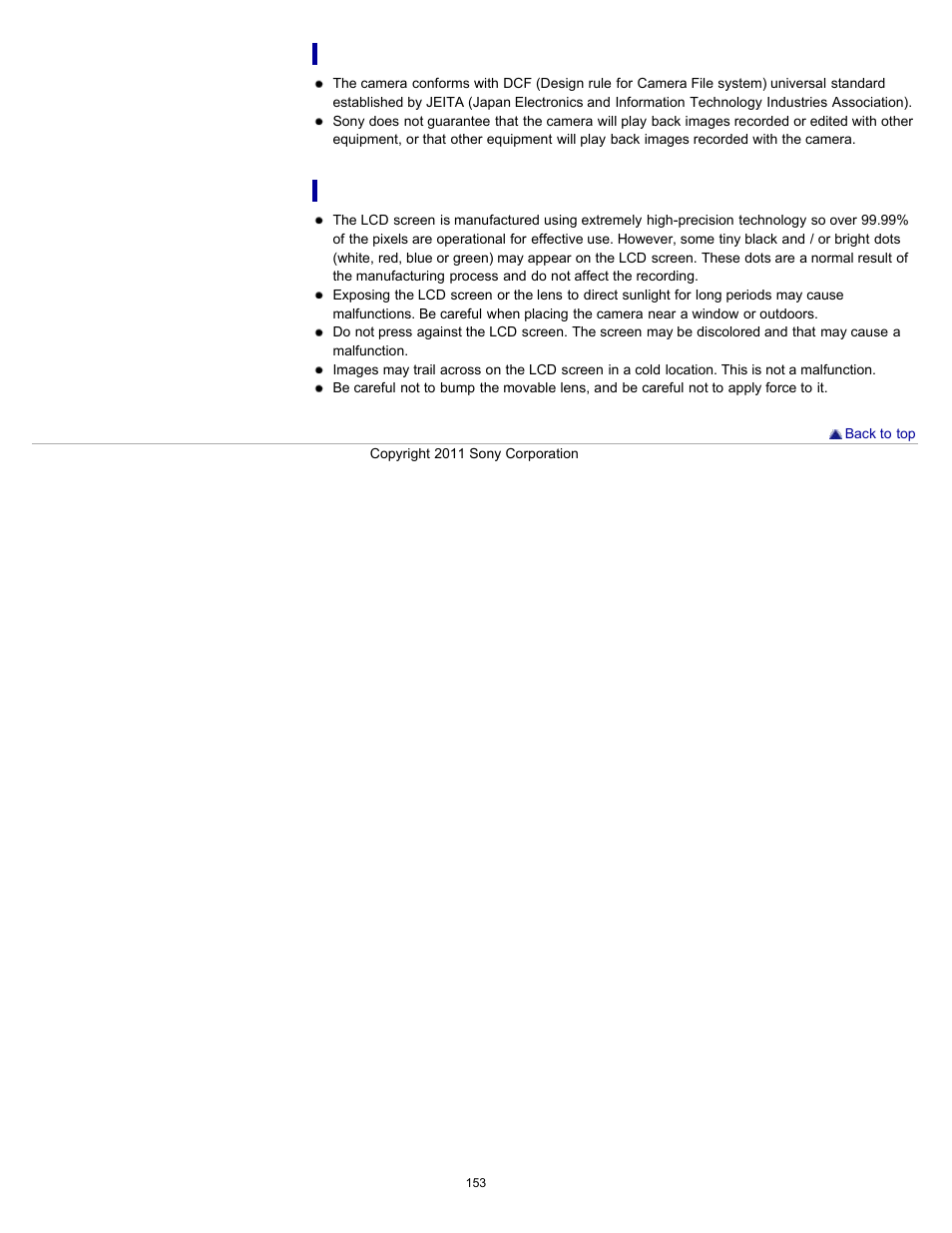 Sony DSC-W510 User Manual | Page 153 / 167
