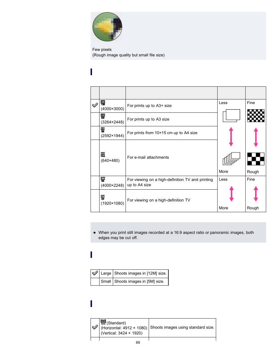 Sony DSC-W510 User Manual | Page 69 / 167