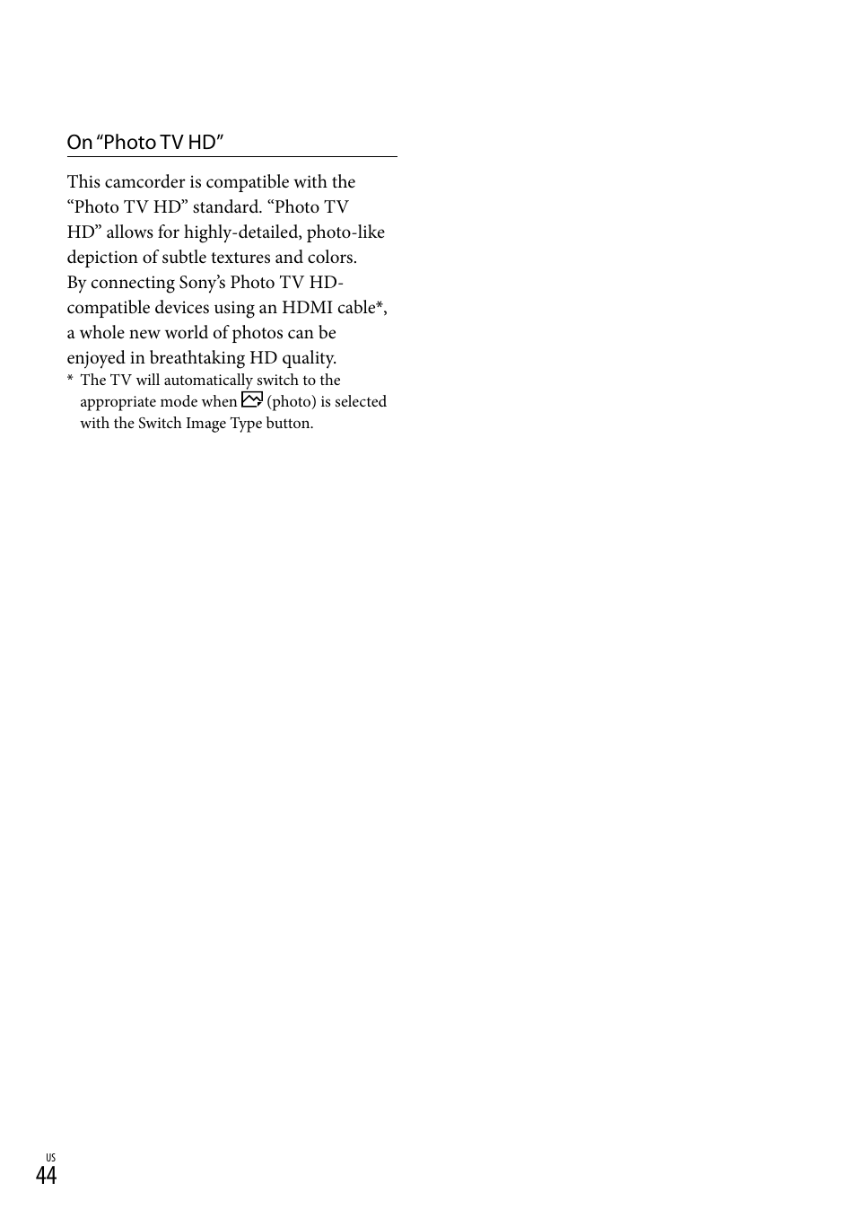 Sony HDR-TD30V User Manual | Page 44 / 84
