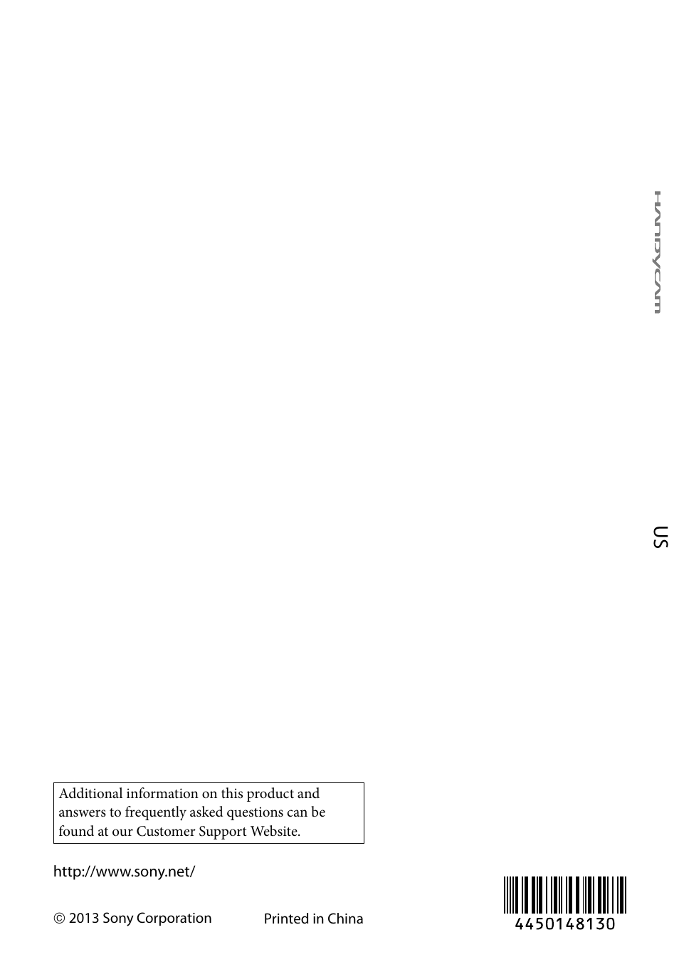 Sony HDR-TD30V User Manual | Page 84 / 84