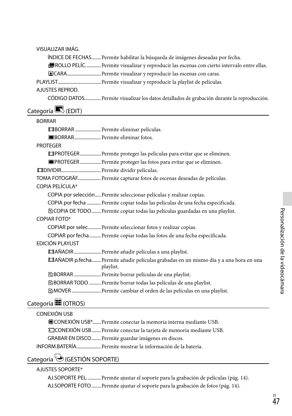 Sony DCR-SX45 User Manual | Page 111 / 131