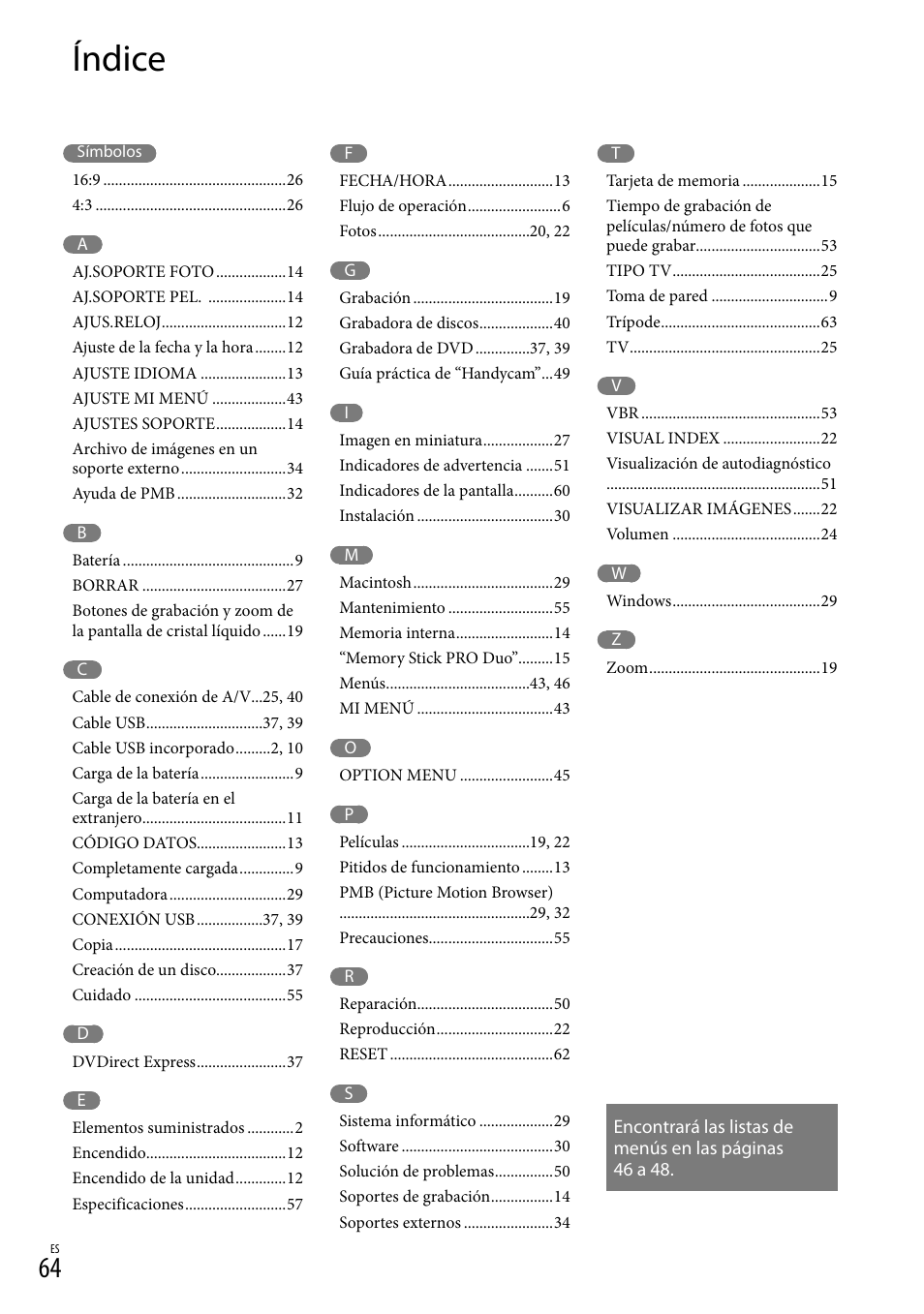 Índice | Sony DCR-SX45 User Manual | Page 128 / 131