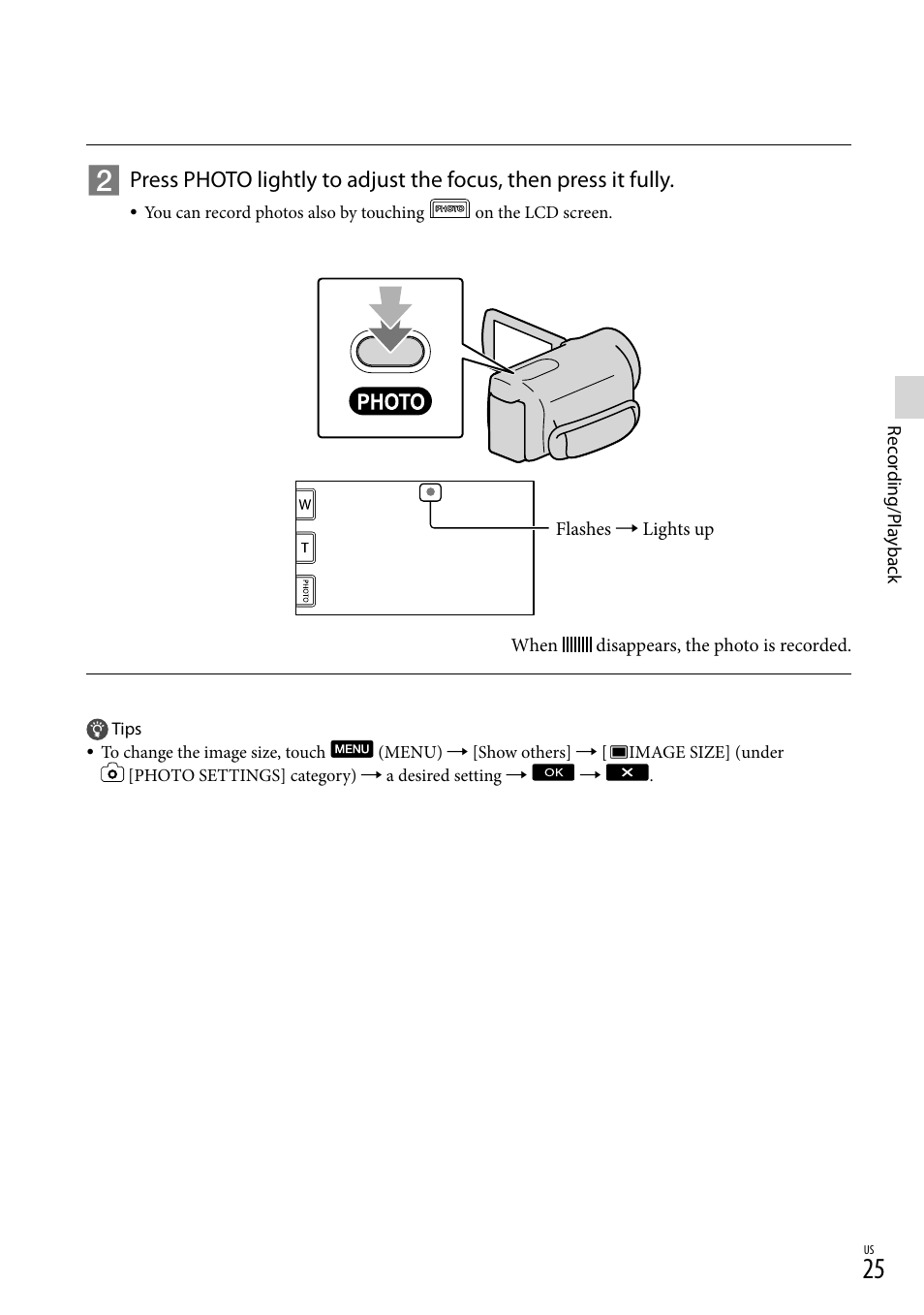 Sony DCR-SX45 User Manual | Page 25 / 131