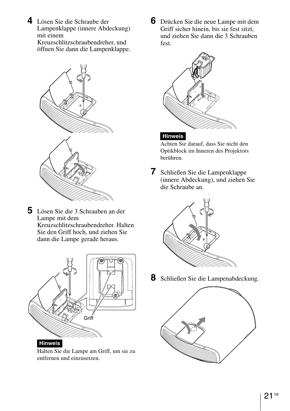 Sony VPL-VW1100ES User Manual | Page 113 / 161