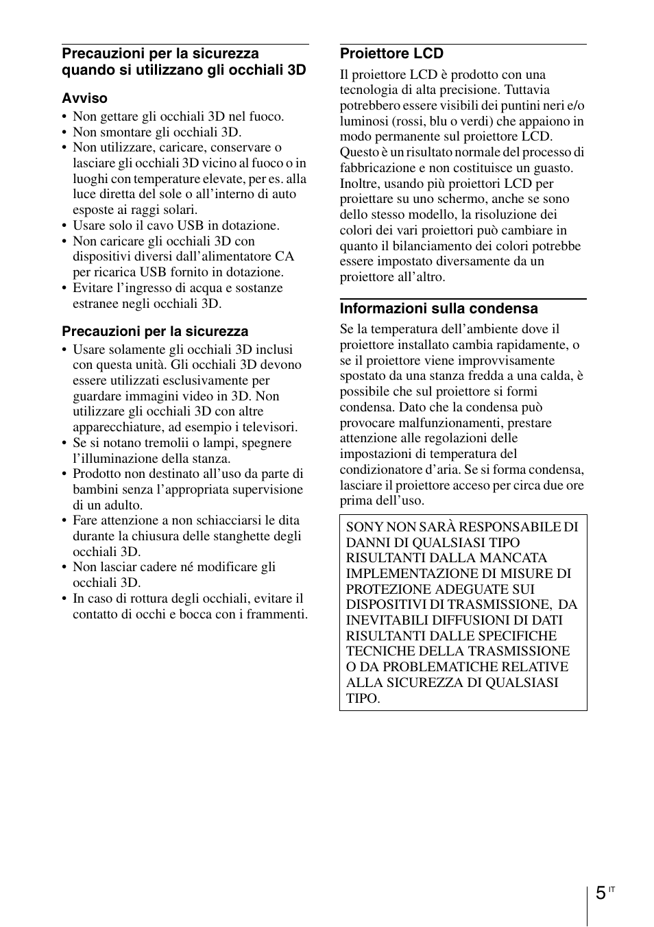 Sony VPL-VW1100ES User Manual | Page 119 / 161