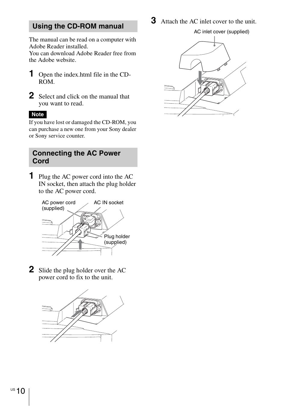 Sony VPL-VW1100ES User Manual | Page 36 / 161