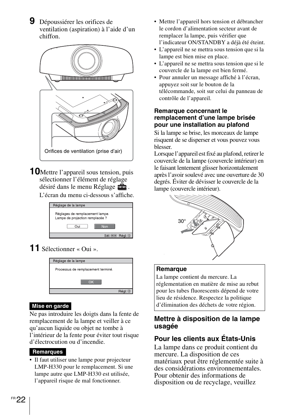 Sony VPL-VW1100ES User Manual | Page 70 / 161