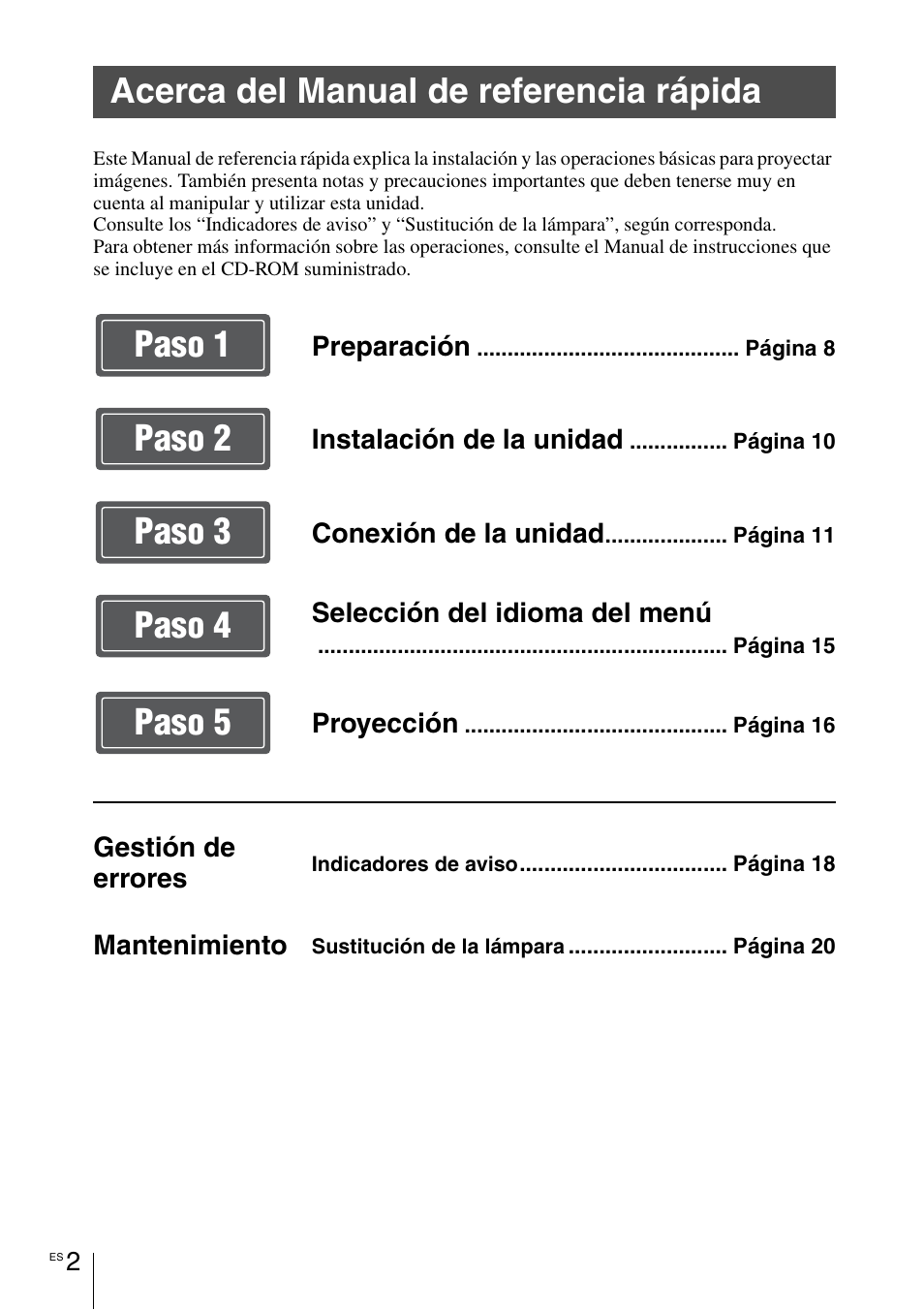 Acerca del manual de referencia rápida | Sony VPL-VW1100ES User Manual | Page 72 / 161