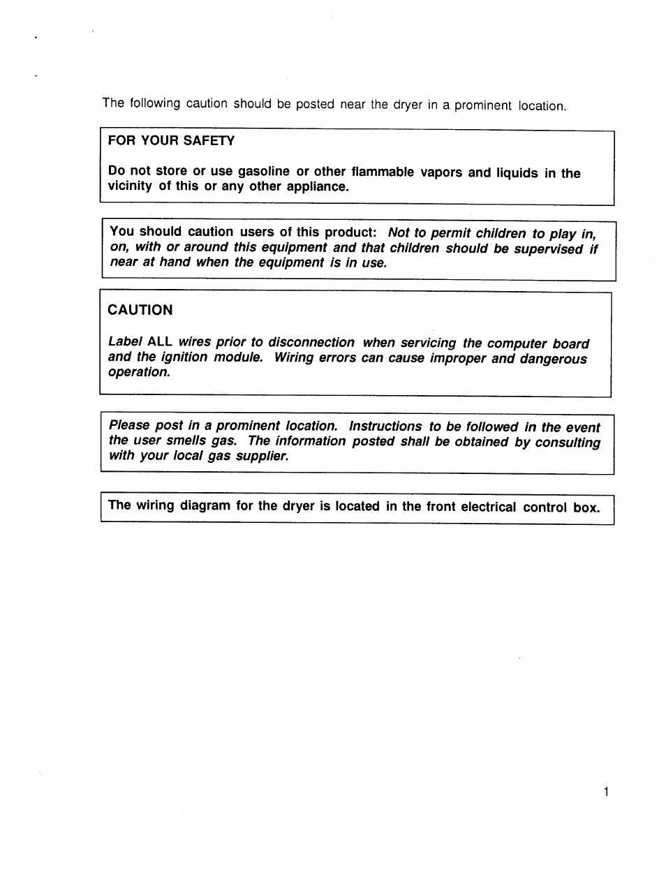 American Dryer Corp. 30 lb. Stacked Models User Manual | Page 3 / 26