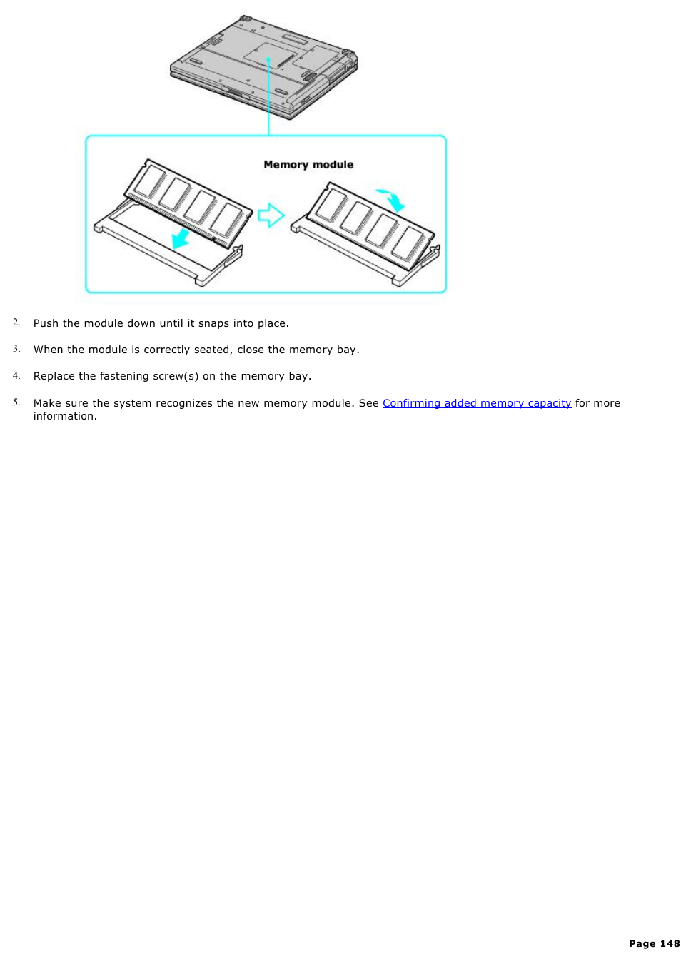 Sony PCG-GRZ660 User Manual | Page 148 / 164