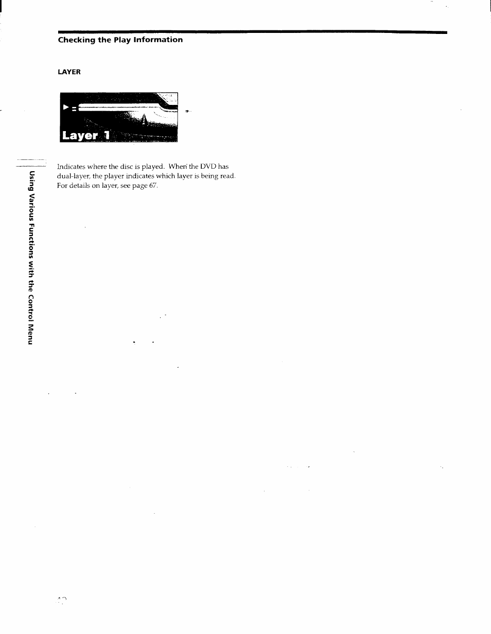 Layer | Sony DVP-S550D User Manual | Page 40 / 74