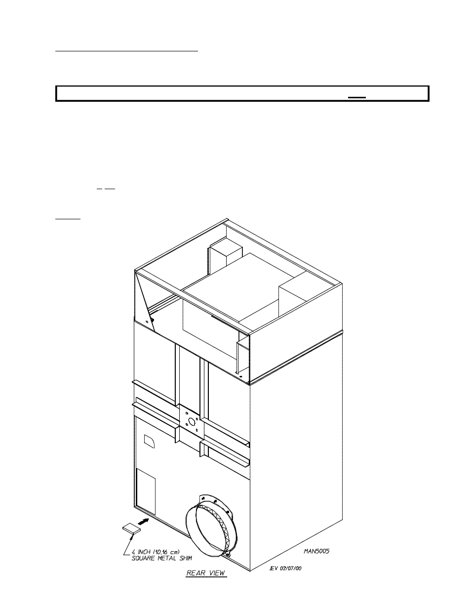 B. unpacking/setting up | American Dryer Corp. ML-96D User Manual | Page 15 / 43