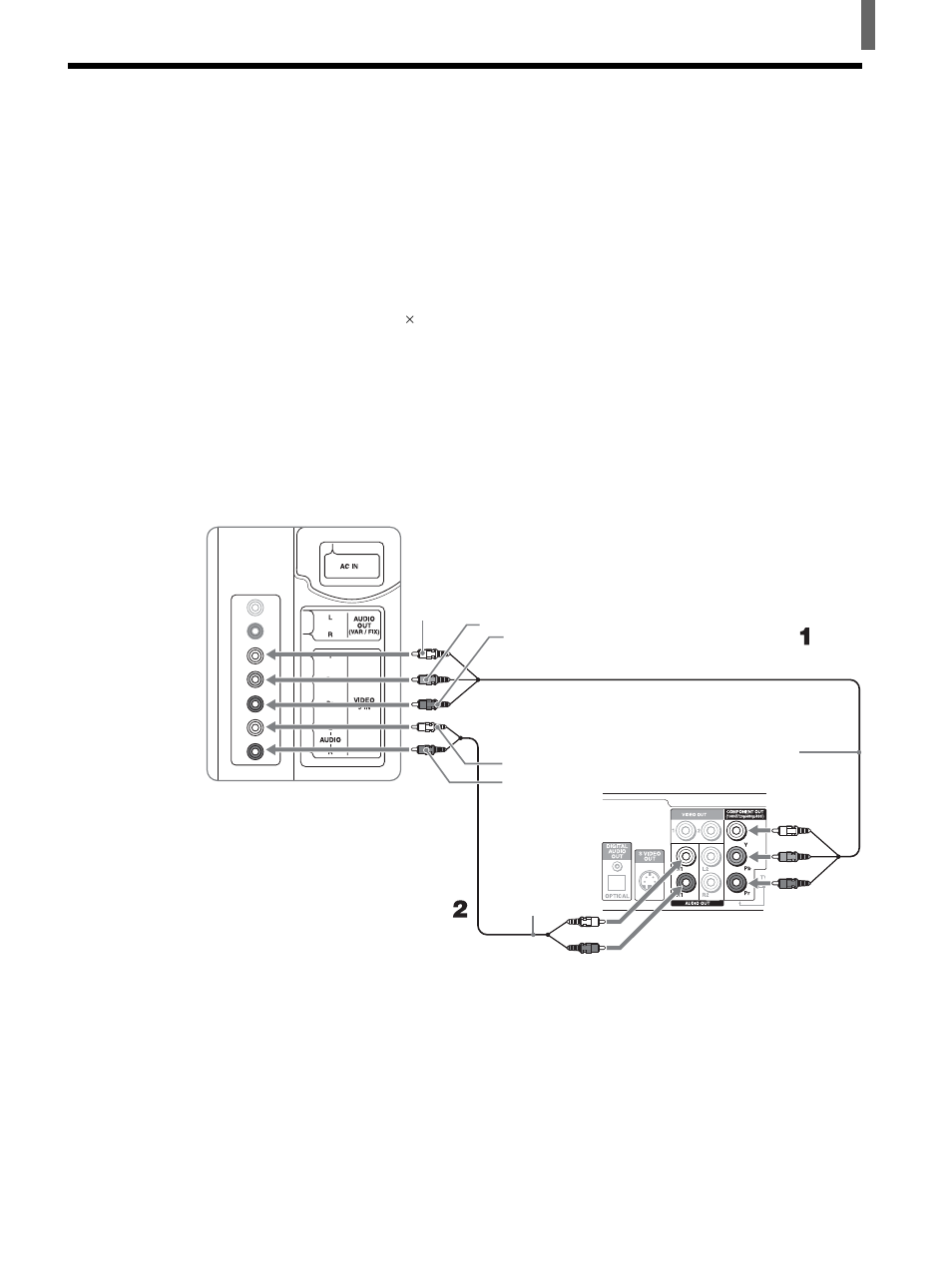 Connecting a digital satellite receiver | Sony KLV-21SG2 User Manual | Page 19 / 80