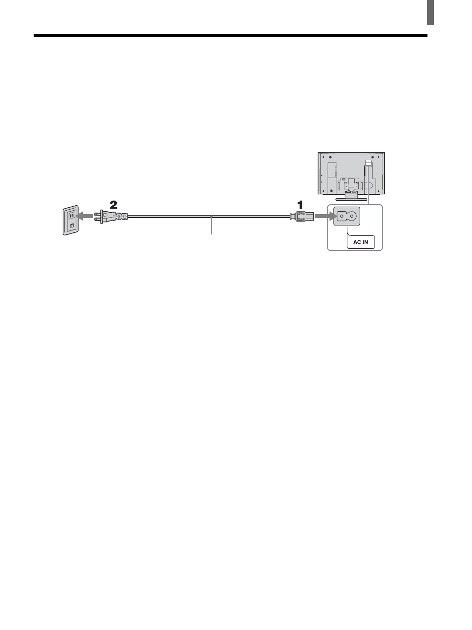 Connecting the power cord | Sony KLV-21SG2 User Manual | Page 9 / 80