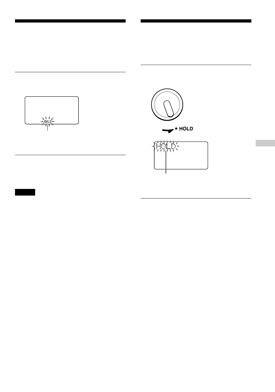 Protecting your hearing (avls), Locking the controls (hold), 19 protecting your hearing | Locking the controls | Sony D-CS901 User Manual | Page 19 / 32