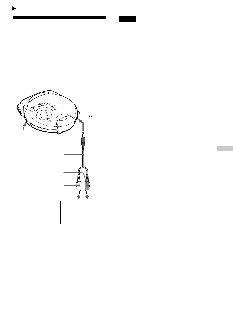 Connecting your cd player, Connecting a stereo system | Sony D-CS901 User Manual | Page 21 / 32
