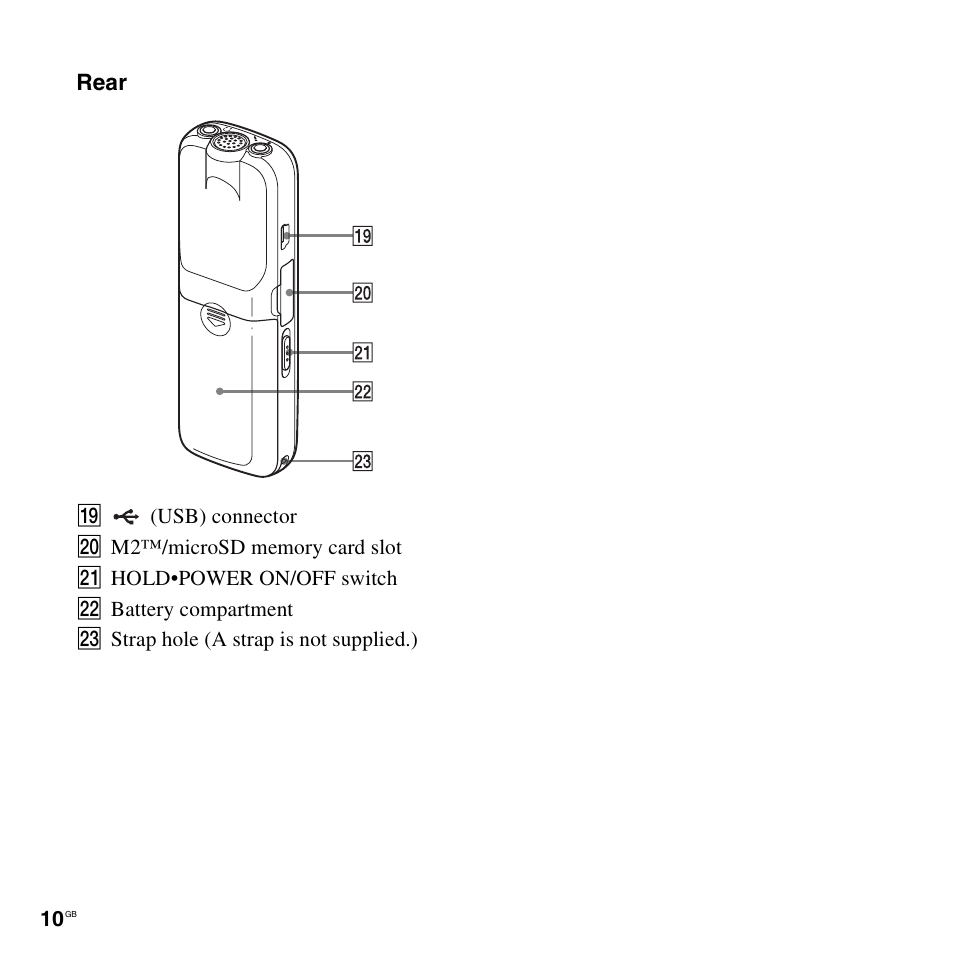 Sony ICD-PX312D User Manual | Page 10 / 132