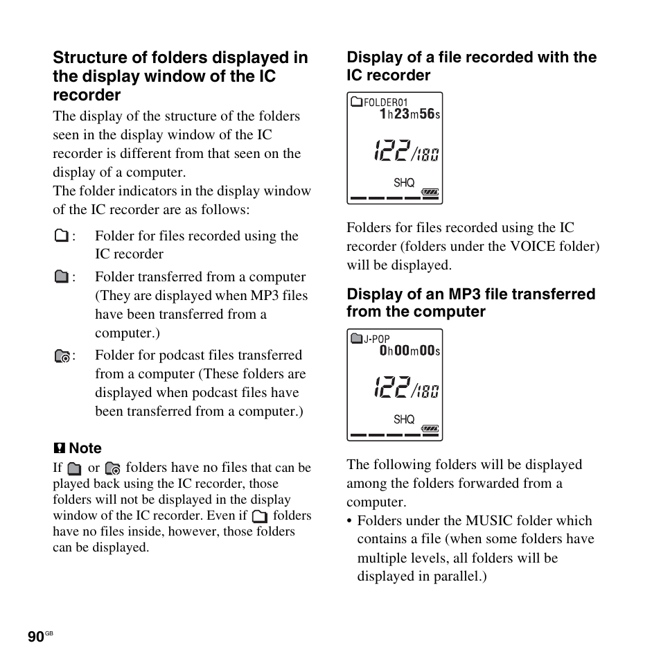 Sony ICD-PX312D User Manual | Page 90 / 132