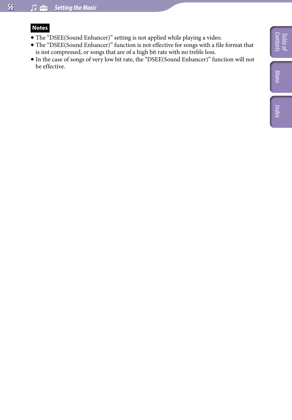 Sony NWZ-A729BLK User Manual | Page 56 / 133
