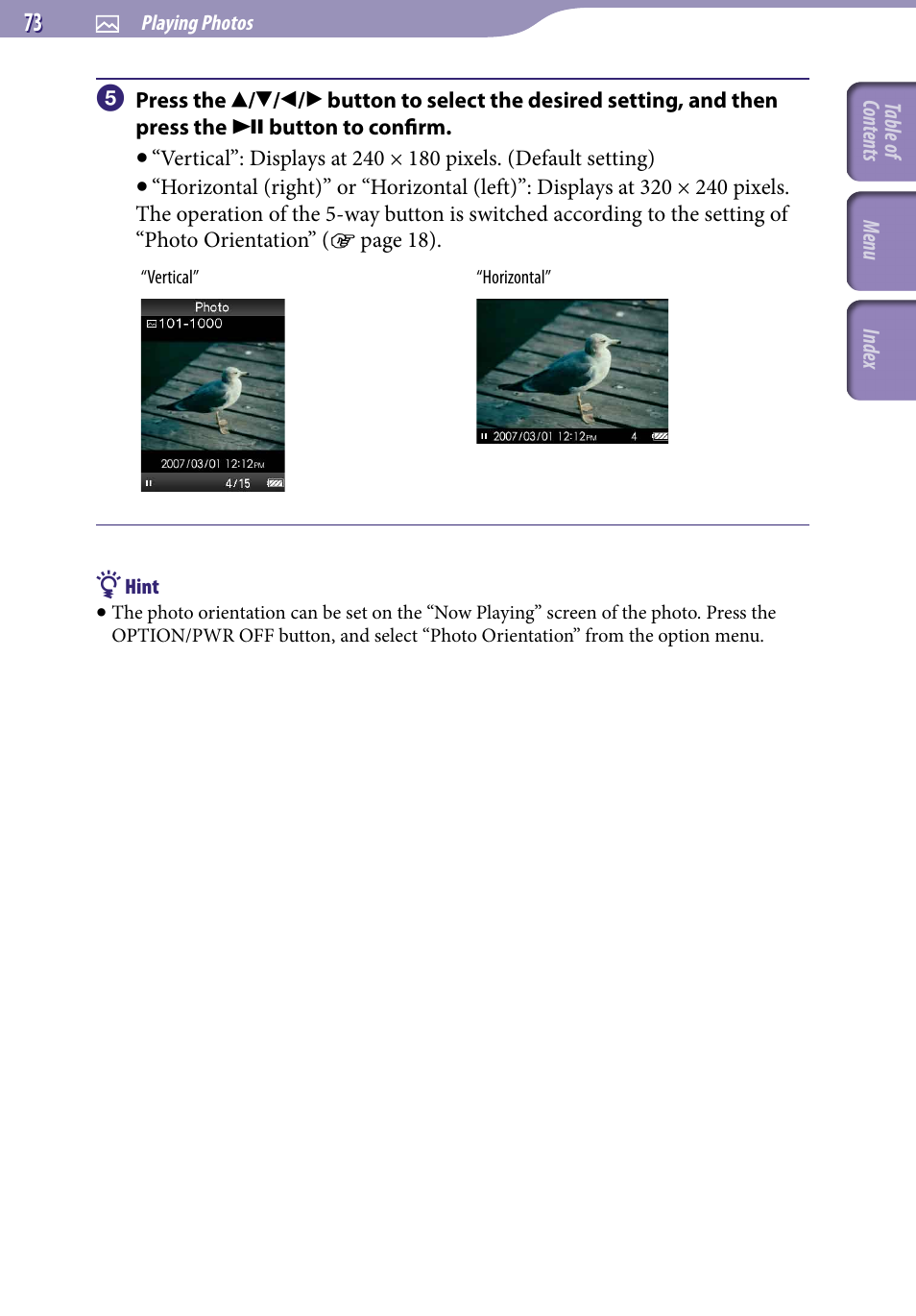 Sony NWZ-A729BLK User Manual | Page 73 / 133