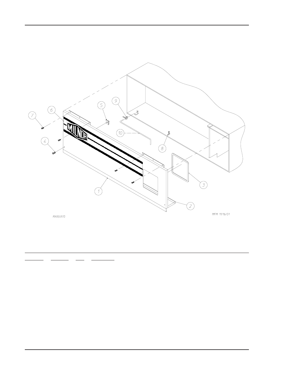 Control door assembly | American Dryer Corp. ML-122 User Manual | Page 4 / 52