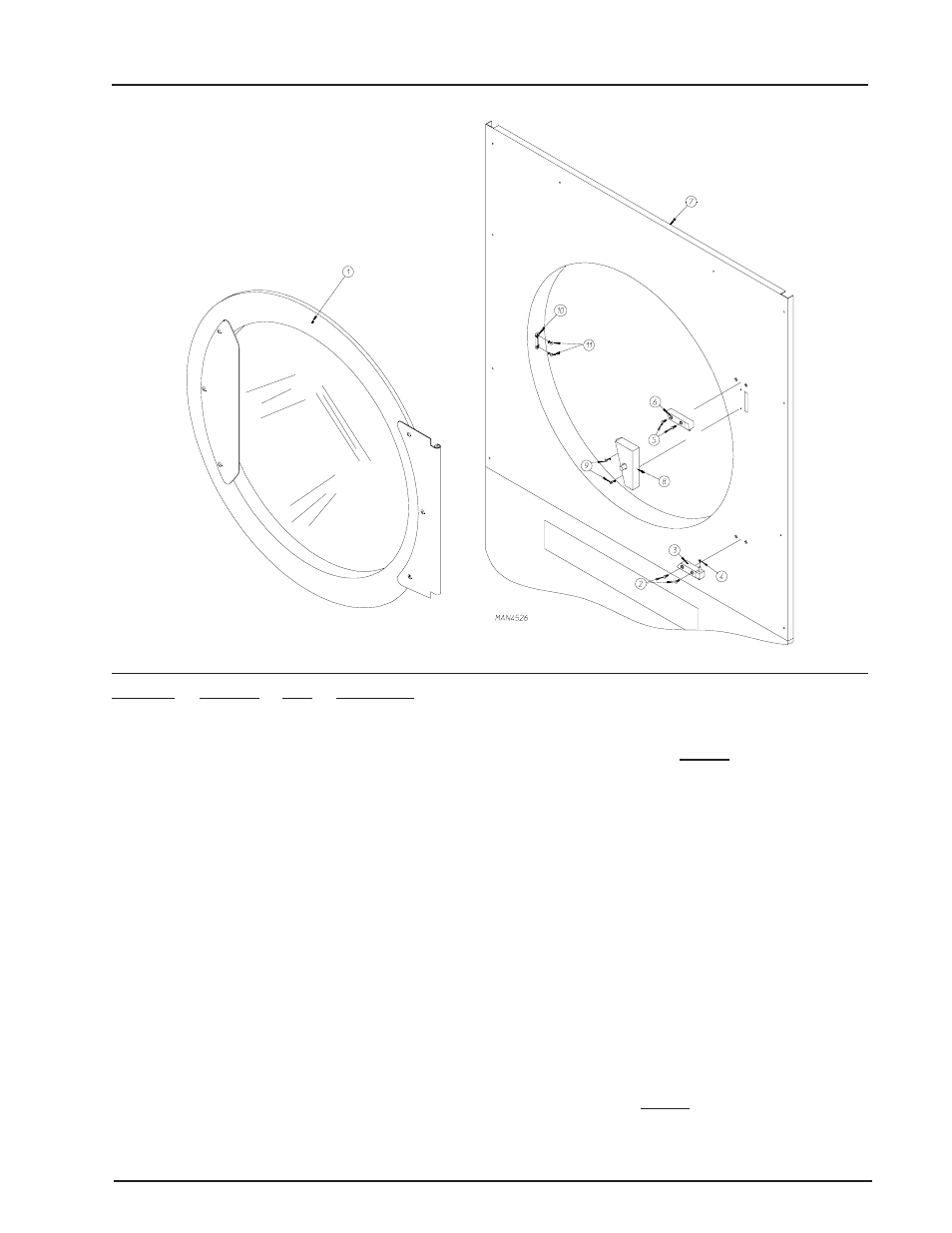 Front panel assembly | American Dryer Corp. ML-122 User Manual | Page 7 / 52