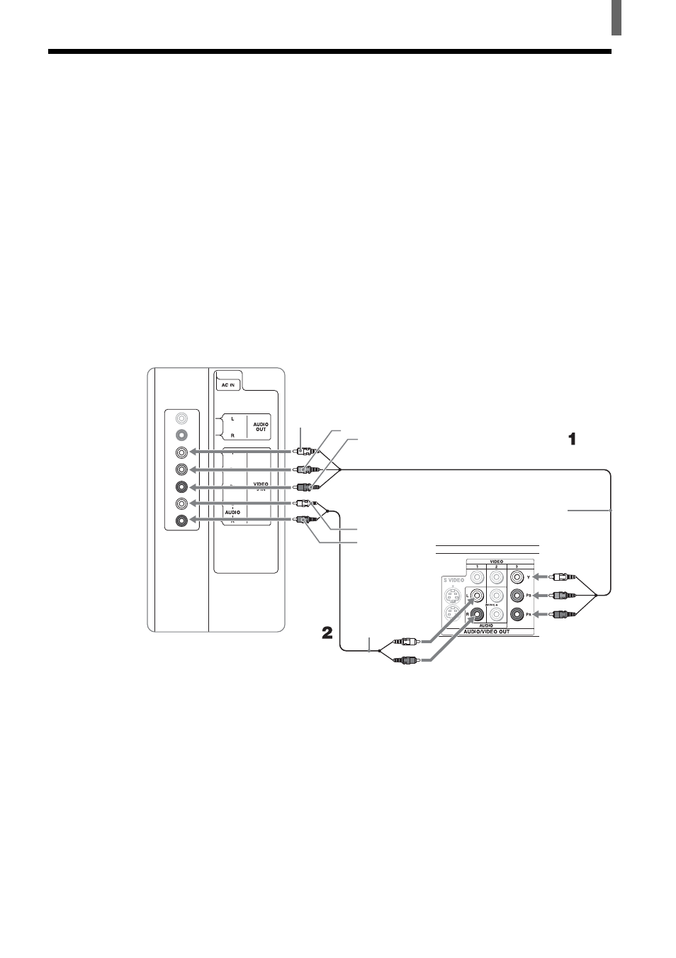 Connecting a digital tv receiver | Sony KLV-21SR2 User Manual | Page 19 / 60