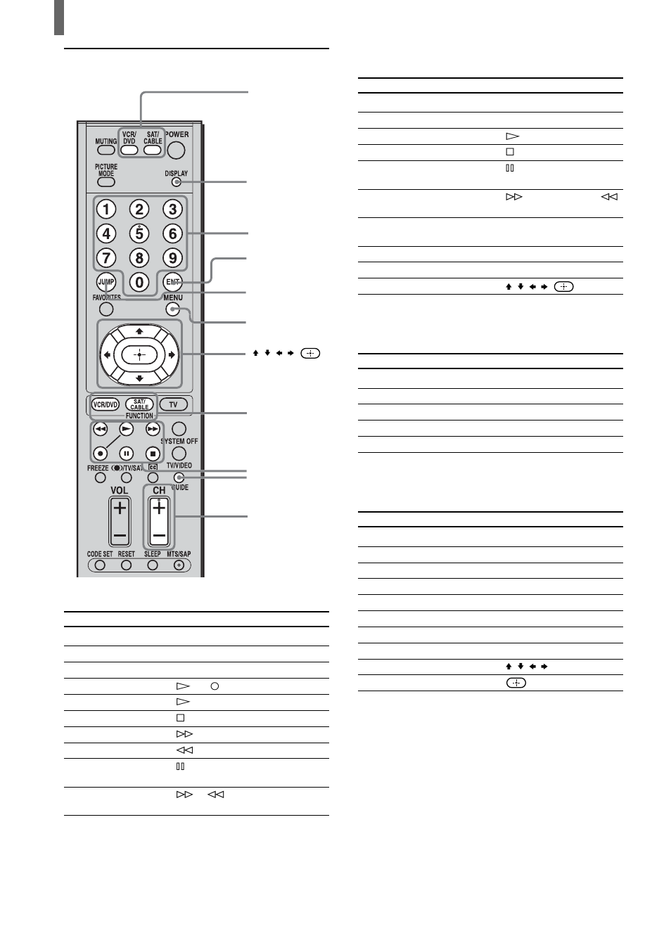 Operating optional equipment | Sony KLV-21SR2 User Manual | Page 32 / 60