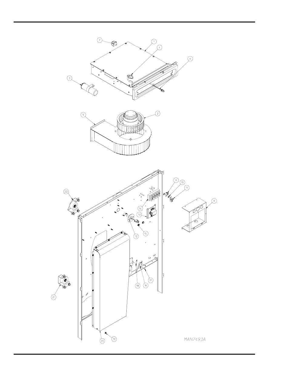 Parts diagram | American Dryer Corp. SL31 User Manual | Page 6 / 12
