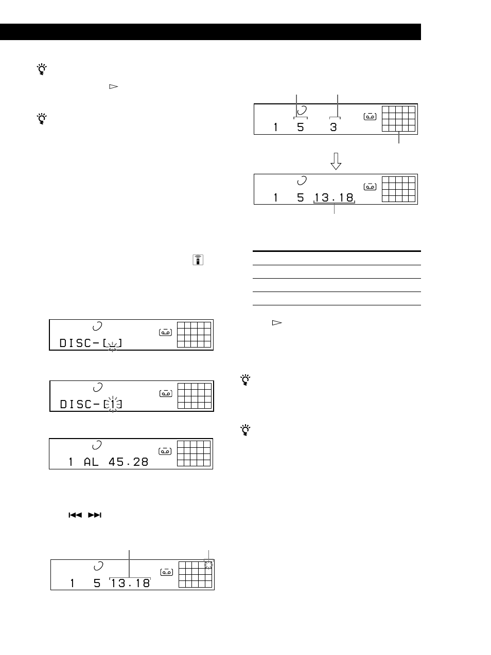 D i s c, Playing cds, Creating a program using the remote z 1 | Sony CDP-CE535 User Manual | Page 17 / 32