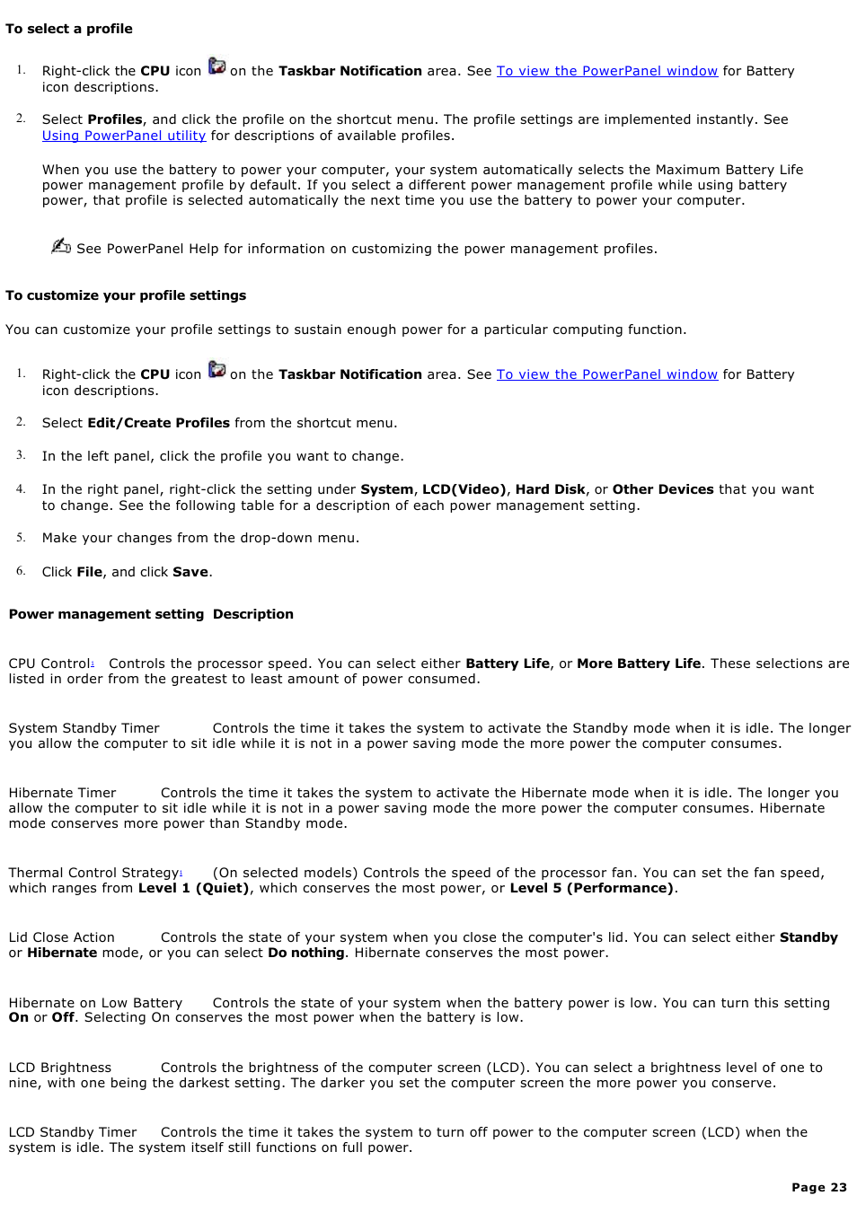 Sony PCG-Z1WAMP3 User Manual | Page 23 / 171