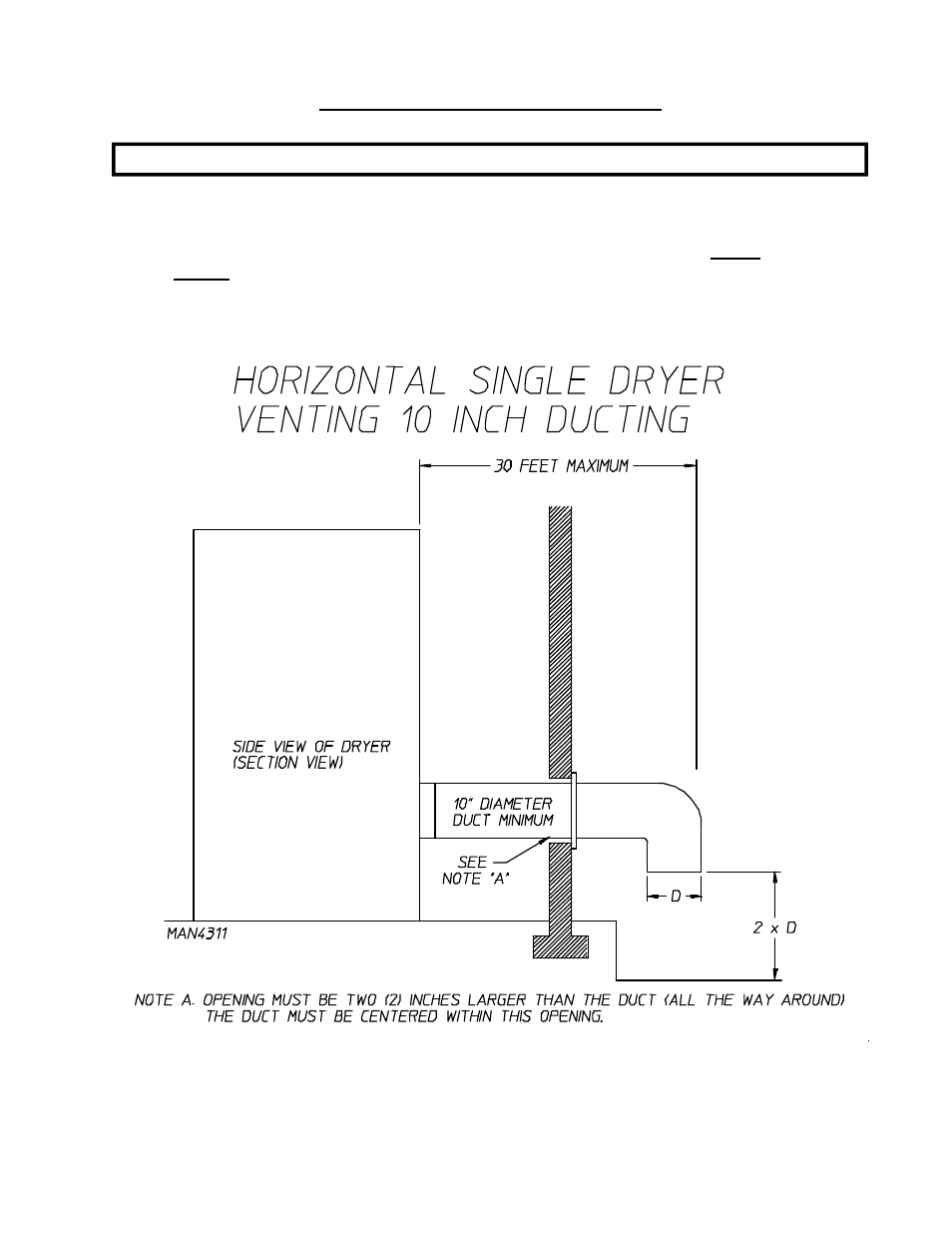 Single dryer venting | American Dryer Corp. Super AD-30 User Manual | Page 17 / 63