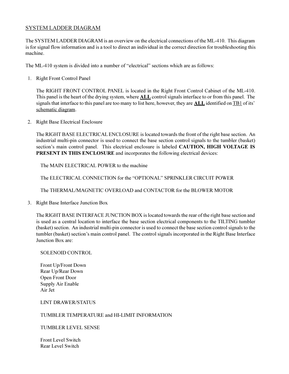 American Dryer Corp. ML-410 User Manual | Page 16 / 67