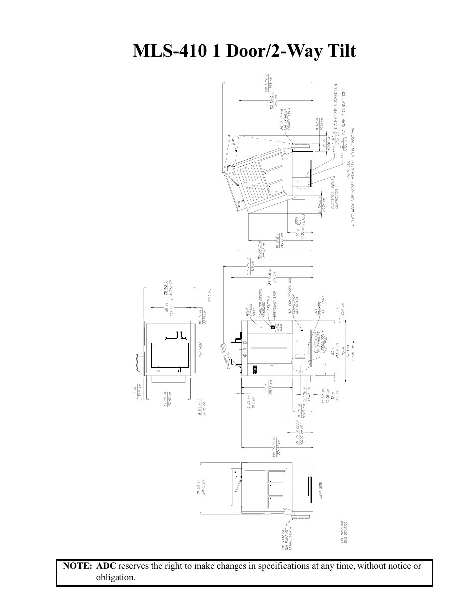 American Dryer Corp. ML-410 User Manual | Page 25 / 67