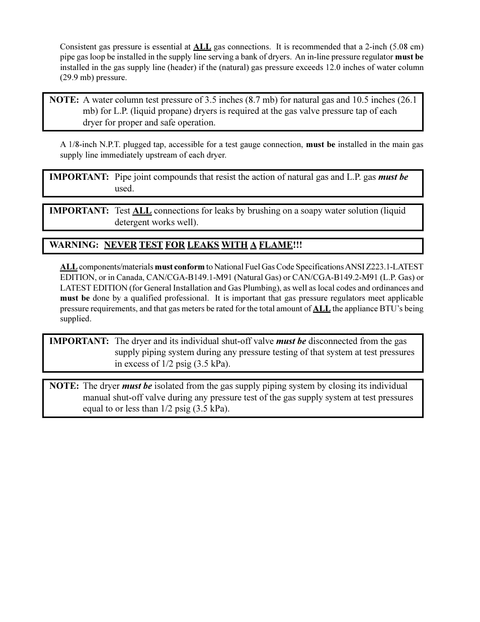 American Dryer Corp. ML-410 User Manual | Page 44 / 67