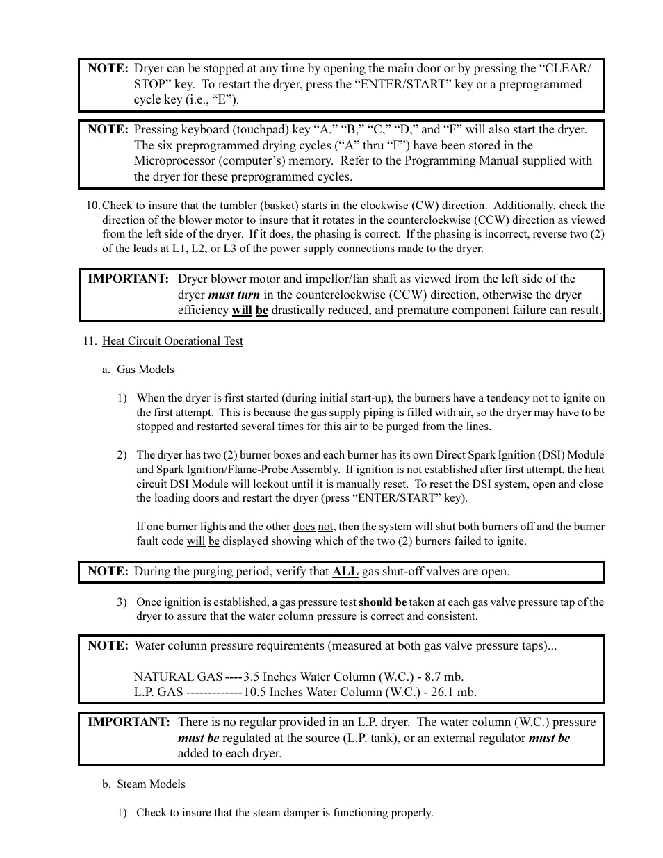 American Dryer Corp. ML-410 User Manual | Page 51 / 67