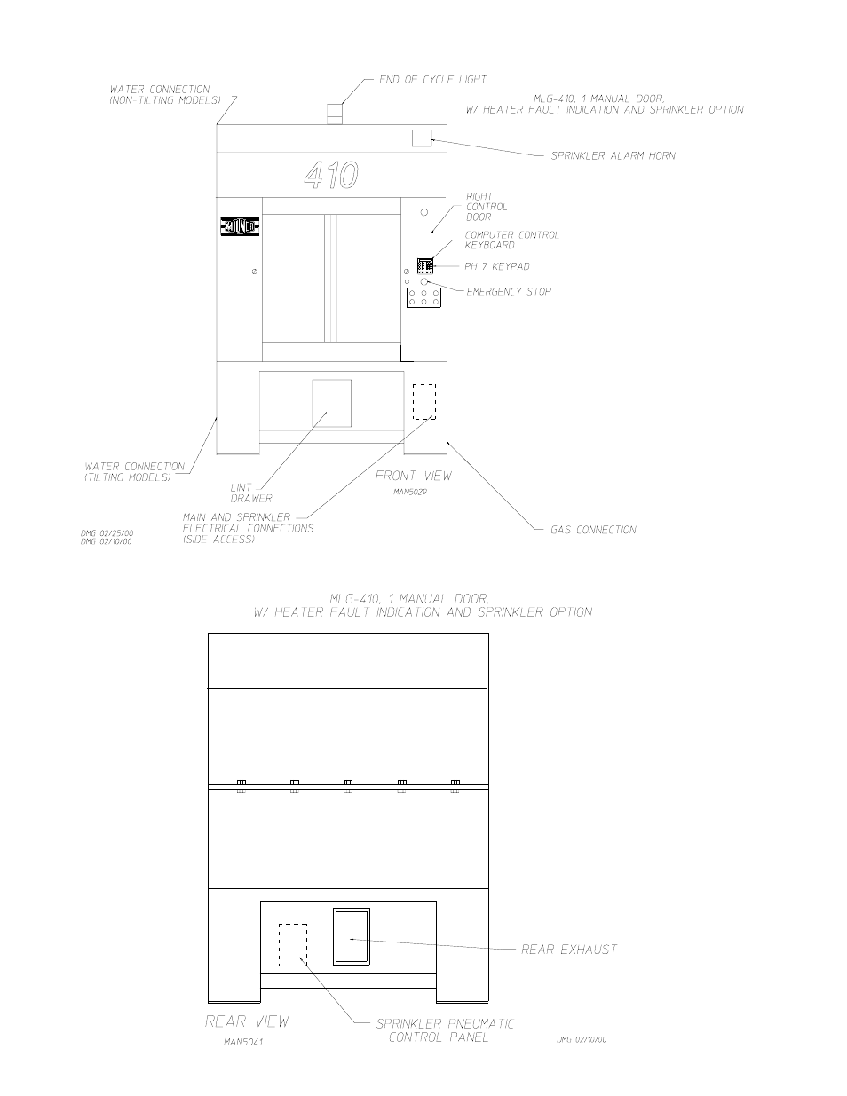 American Dryer Corp. ML-410 User Manual | Page 8 / 67