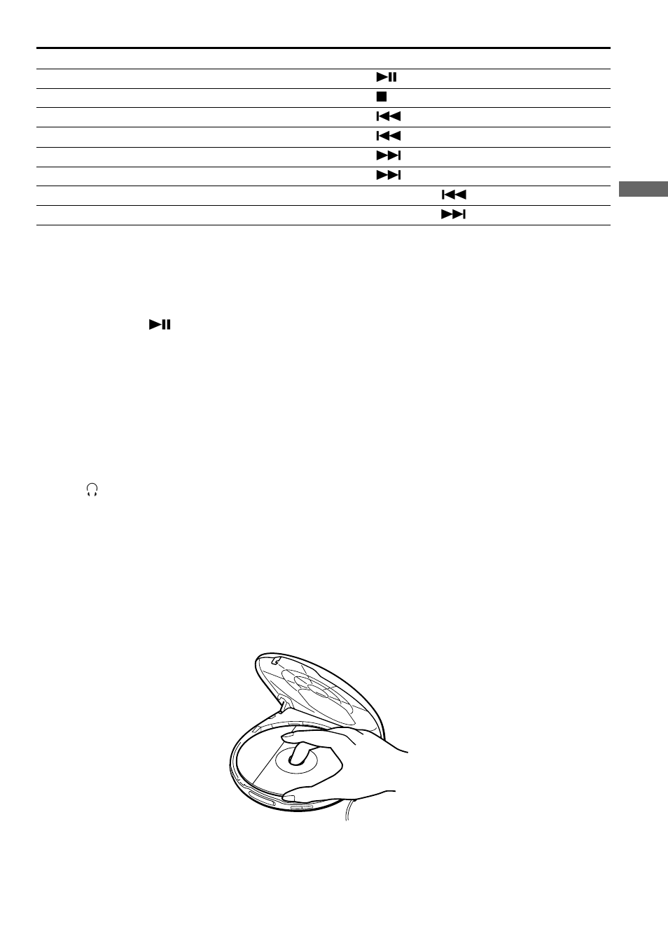 About the display, If the volume level does not increase, About cd-rs/cd-rws | Removing the cd | Sony D-EJ721 User Manual | Page 7 / 28