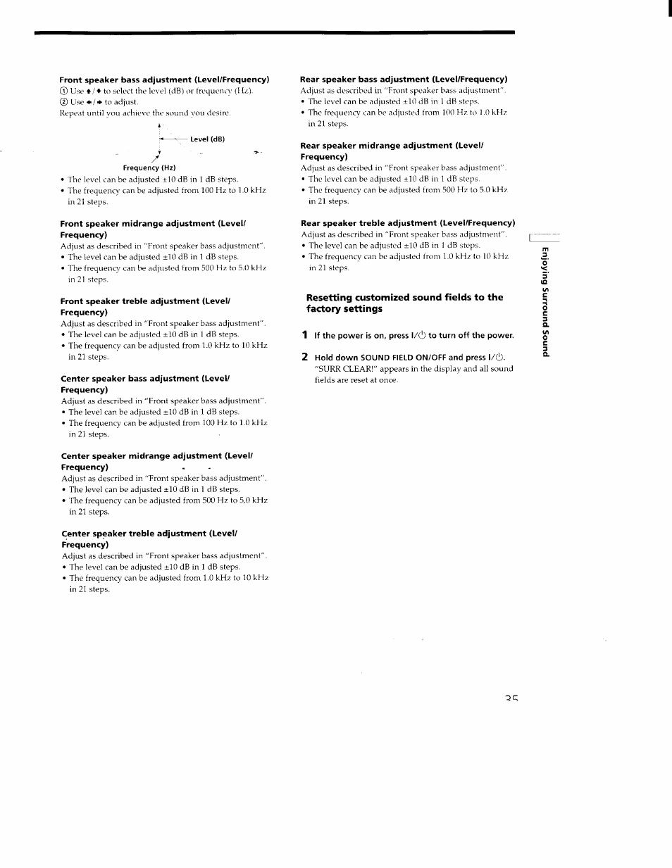 Sony STR-DA30ES User Manual | Page 35 / 51