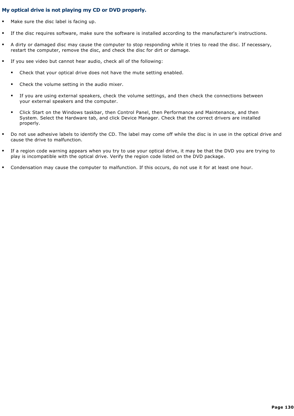 Sony PCG-R505ECP User Manual | Page 130 / 156