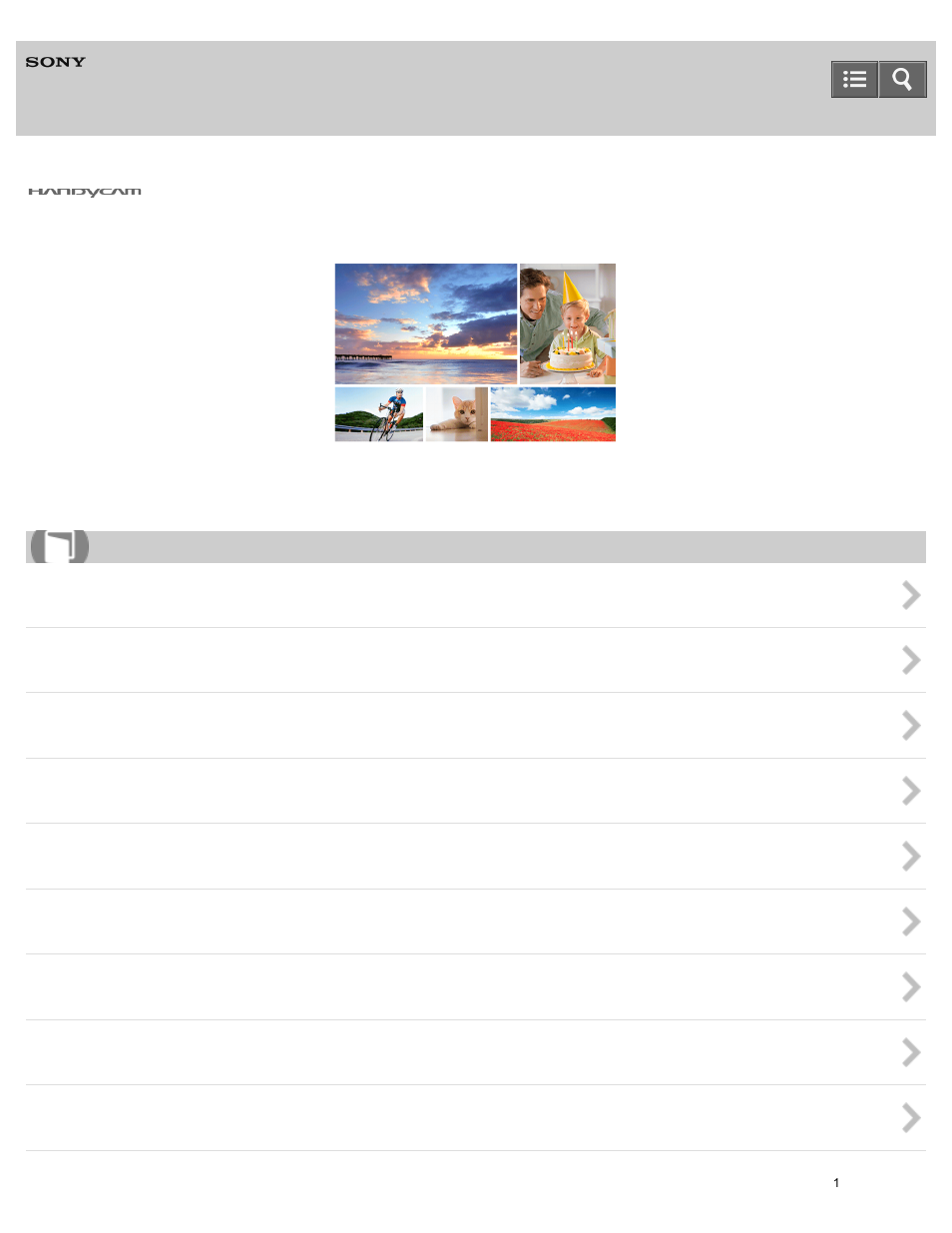 Sony HDR-PJ810 User Manual | 416 pages