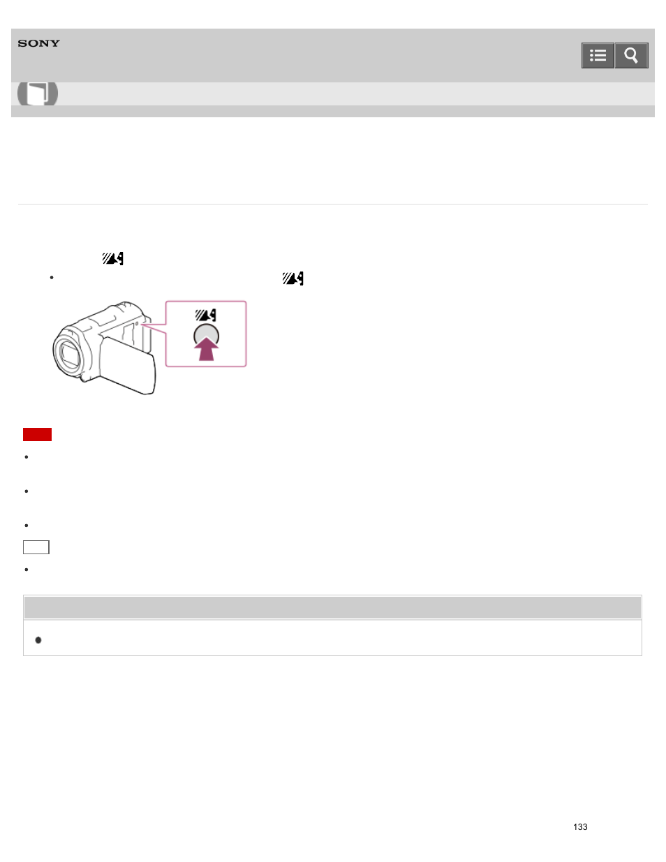Help guide | Sony HDR-PJ810 User Manual | Page 133 / 416