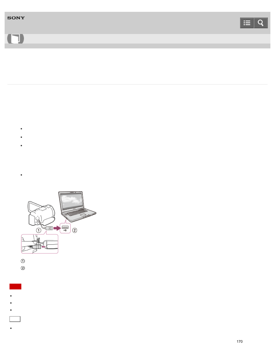 Help guide | Sony HDR-PJ810 User Manual | Page 170 / 416