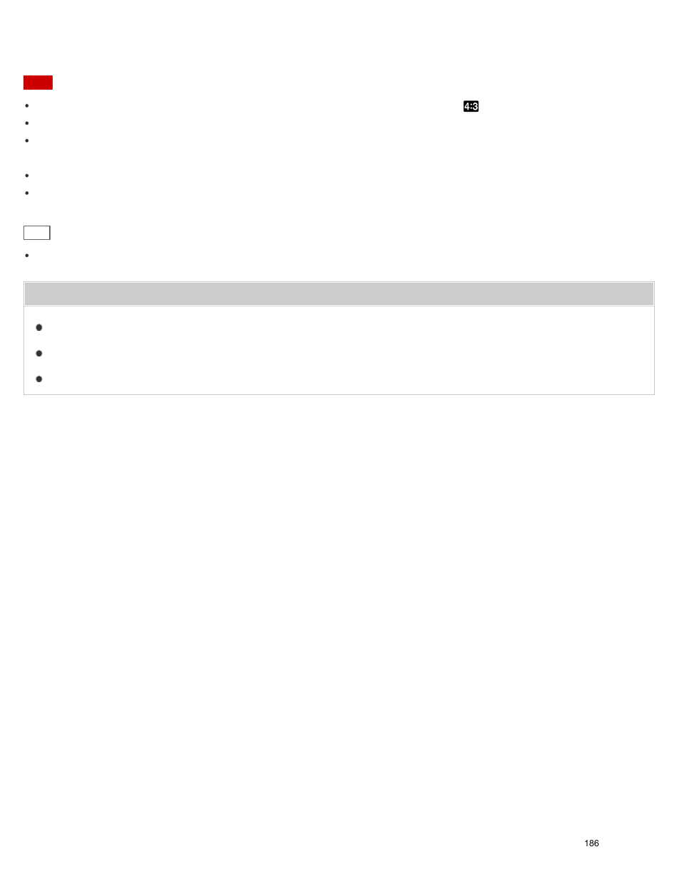 Sony HDR-PJ810 User Manual | Page 186 / 416