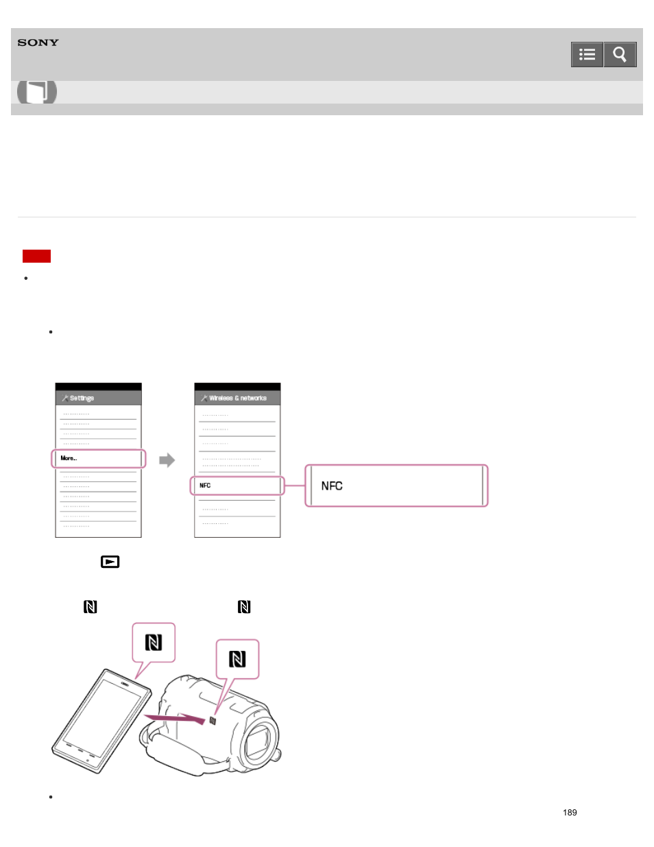 Sharing), Help guide | Sony HDR-PJ810 User Manual | Page 189 / 416