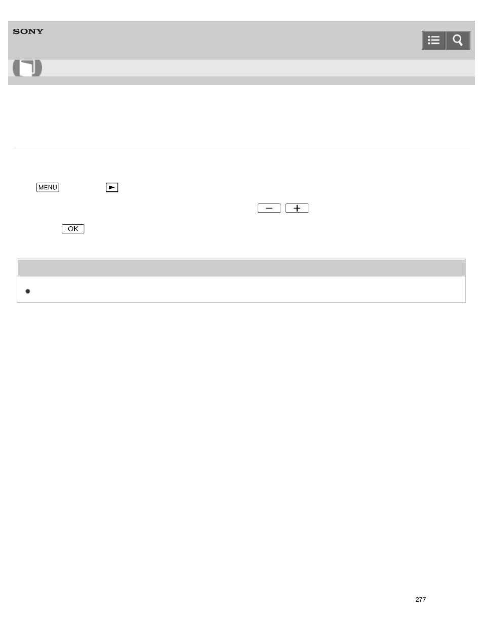 Motion interval adj, Help guide | Sony HDR-PJ810 User Manual | Page 277 / 416