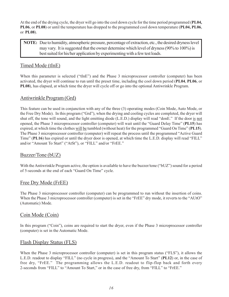 American Dryer Corp. SL31AD-15 User Manual | Page 20 / 72