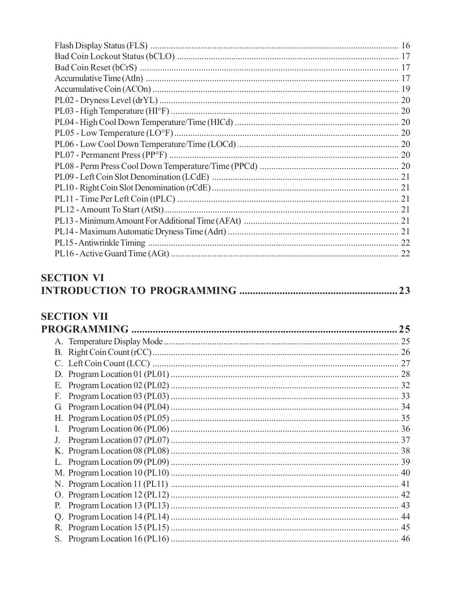 American Dryer Corp. SL31AD-15 User Manual | Page 6 / 72