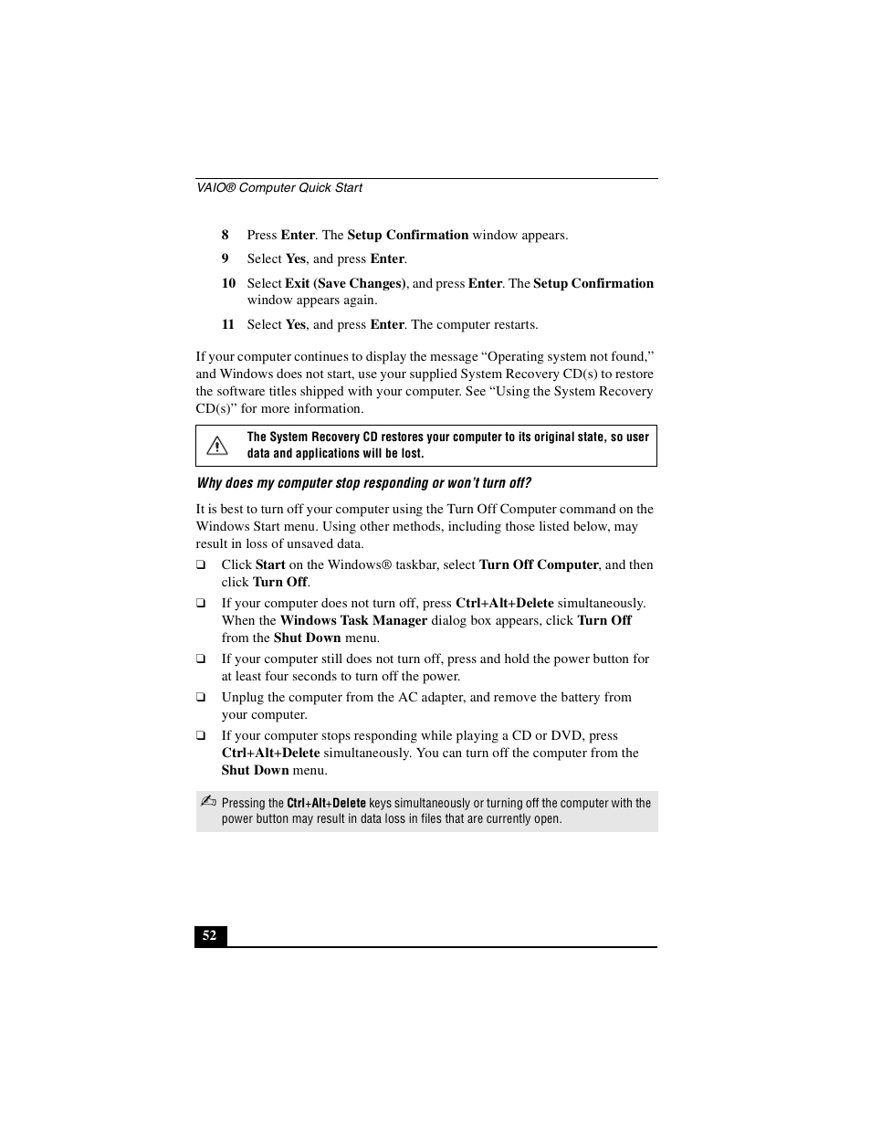 Sony PCG-GRZ530 User Manual | Page 52 / 64