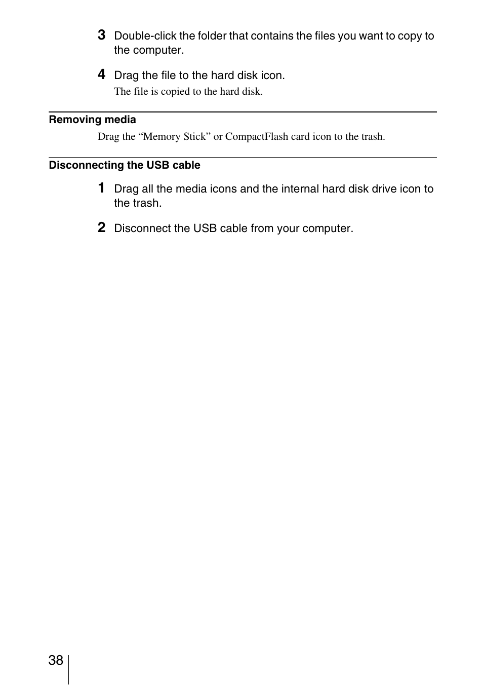Sony HDPS-M10 User Manual | Page 38 / 53